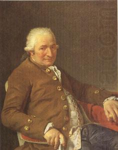 Jacques-Louis  David Charles-Pierre Pecoul,Contractor of Royal Buildings,Father-in-Law of the Artist (mk05) china oil painting image